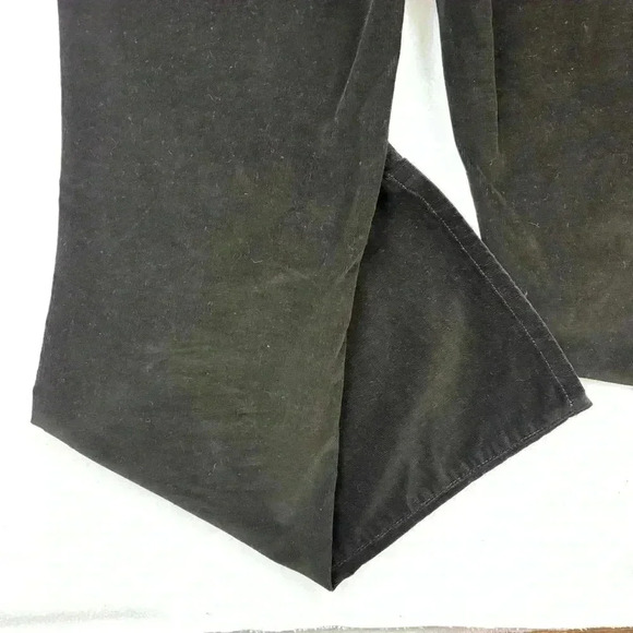 NYDJ Dark Brown “80’s” Corduroy Midrise Stretch Straight Leg Pants Size 10P - Picture 8 of 14